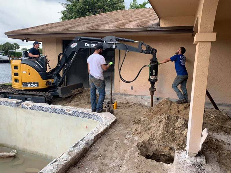 Concrete Slab Foundation Repair in Sebastian, FL