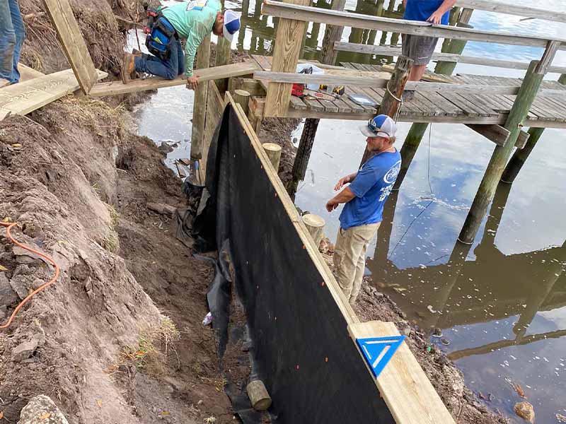 Seawall Repair in Sebastian, FL